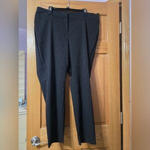 Lane Bryant Women's Dark Patterned Dress Pants